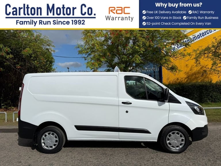 2020 Ford Transit Custom 2.0 300 EcoBlue Leader Panel Van [ Low Miles ] L1 H1 Euro 6 (s/s) (105 p...