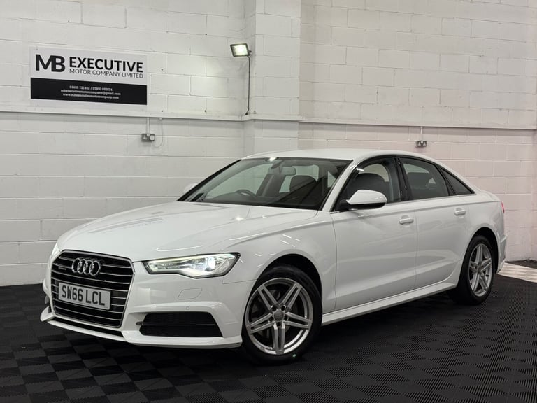 2016 66 AUDI A6 2.0 TDI SE EXECUTIVE QUATTRO S TRONIC 4WD 190BHP WHITE EURO 6 