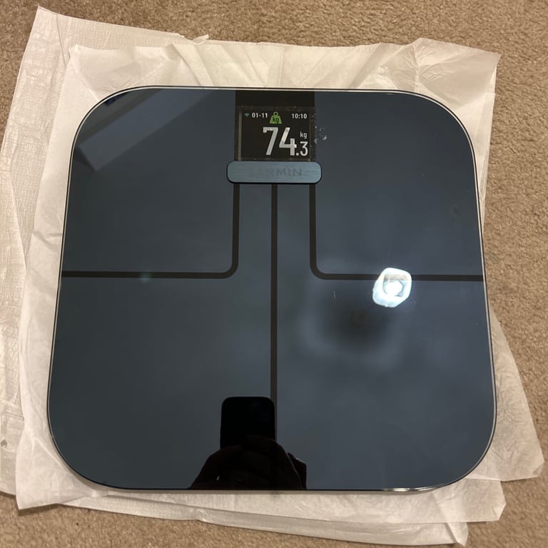 image for Garmin Index S2 Smart Scale Black - Brand New With Box