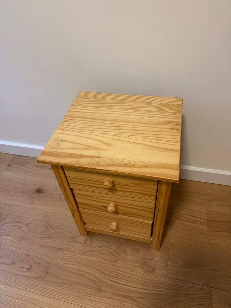 Wooden Bedside Table