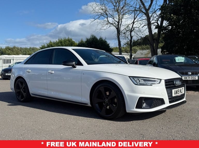 2019 Audi A4 2.0 TFSI 35 Black Edition Saloon 4dr Petrol Manual 150 bhp Saloon Petrol Manual