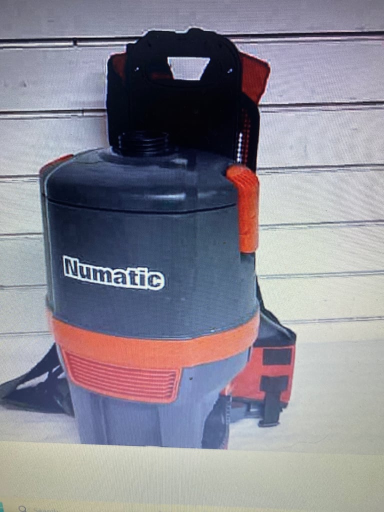 image for Numatic Backpack Vacuum Cleaner 