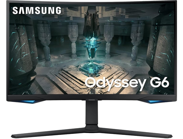 image for  Samsung Odyssey G6 LS32BG650EUXXU 32&quot; Curved Smart Gaming Monitor