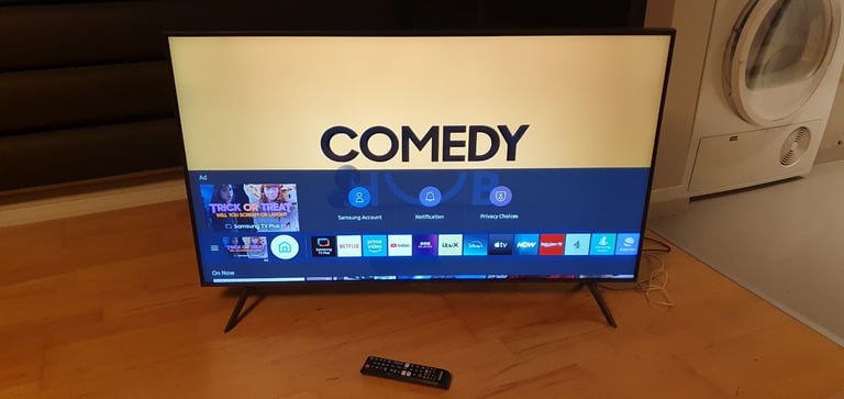 FREE LOCAL DELIVERY AS NEW SAMSUNG UE43AU7100K 43 INCH UHD HDR 4K SMART TV NO OFFERS THANKS 