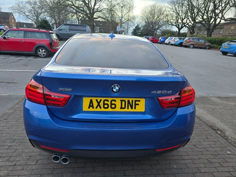 BMW 420D M SPORT GRAND COUPE X DRIVE PRO MEDIA AUTO HIGH SPEC 