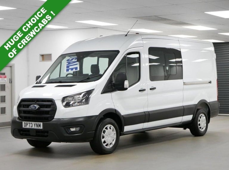 2024 FORD TRANSIT 350 2.0 EBL 130 BHP L3 TREND CREWCAB 6 SEATER ( 2024 YEAR )