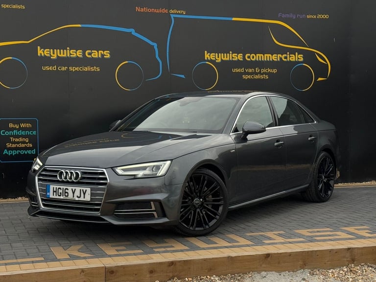 2016 Audi A4 2.0 TDI S line S Tronic Euro 6 (s/s) 4dr SALOON Diesel Automatic