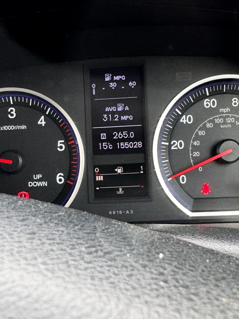 Honda, CR-V, Estate, 2012, Manual, 2199 (cc), 5 doors (HONDA CRV / CR V)