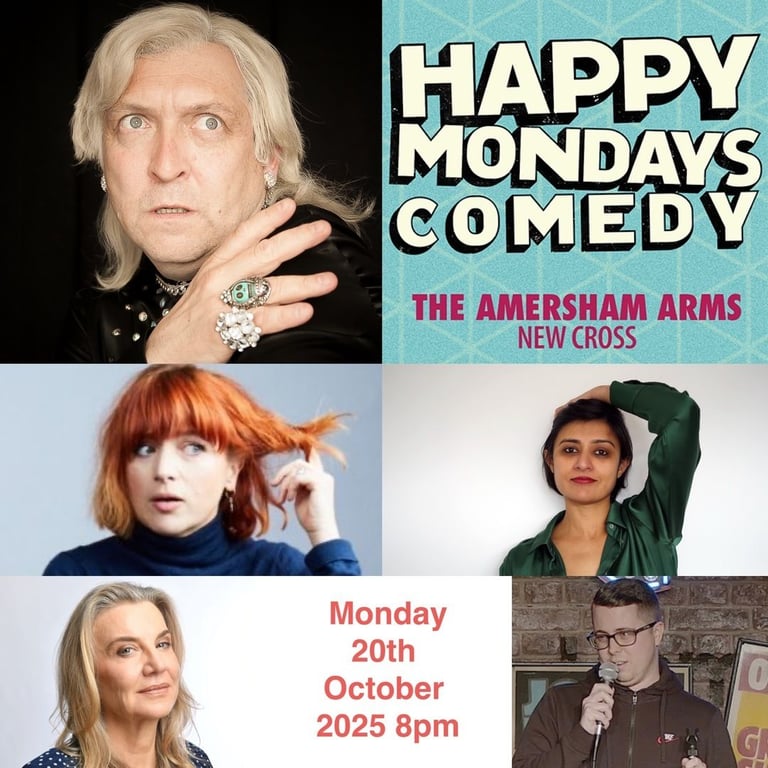 HAPPY COMEDY : CLINTON BAPTISTE AND SPECIAL GUESTS