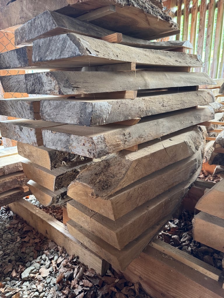 Elm,Beech, Sycamore, Lime Hardwood Air Dried Boards