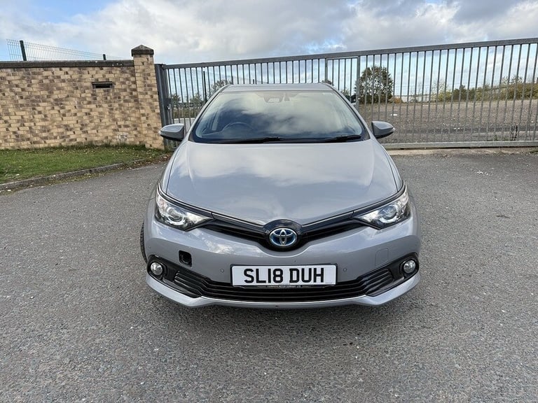2018 Toyota Auris 1.8 Hybrid Design TSS 5dr CVT [Nav] HATCHBACK PETROL/ELECTRIC Automatic