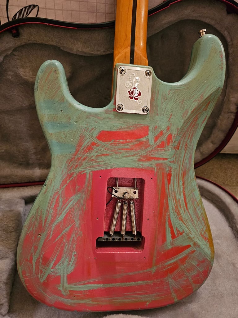 Relic 60s Stratocaster partsocaster (not Fender) style guitar for sale.  