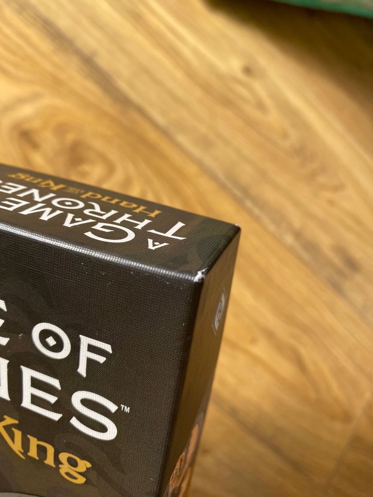 A GAME OF THRONES : HAND OF THE KING CARD GAME (2016), Fantasy Flight Games, OPENED NEVER PLAYED