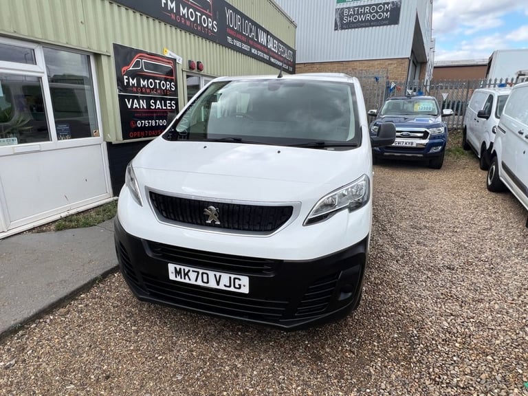 2020 70 PEUGEOT EXPERT 1.5 BLUEHDI 1000 PROFESSIONAL COMPACT PANEL VAN 6DR DIESE