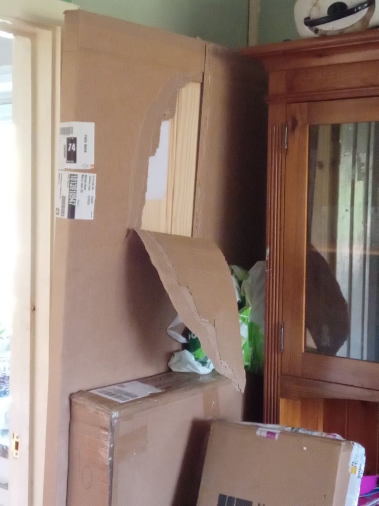 Brand new pine internal door