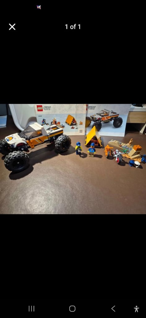 image for 4x4 offroader with working suspension 