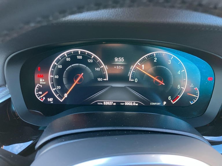2019 BMW 5 Series 2.0 520d M Sport Auto Euro 6 (s/s) 4dr SALOON Diesel Automatic