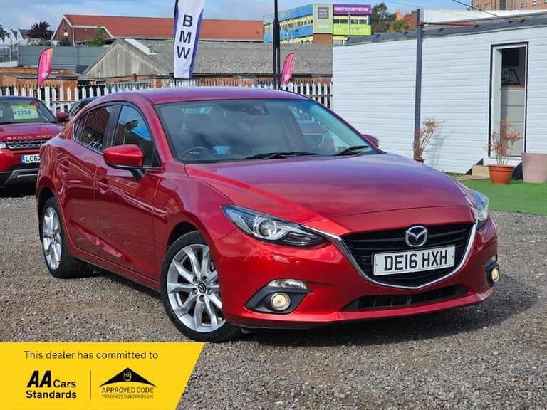 2016 Mazda Mazda3 2.0 SKYACTIV-G Sport Nav Fastback Euro 5 (s/s) 4dr SALOON Petrol Manual