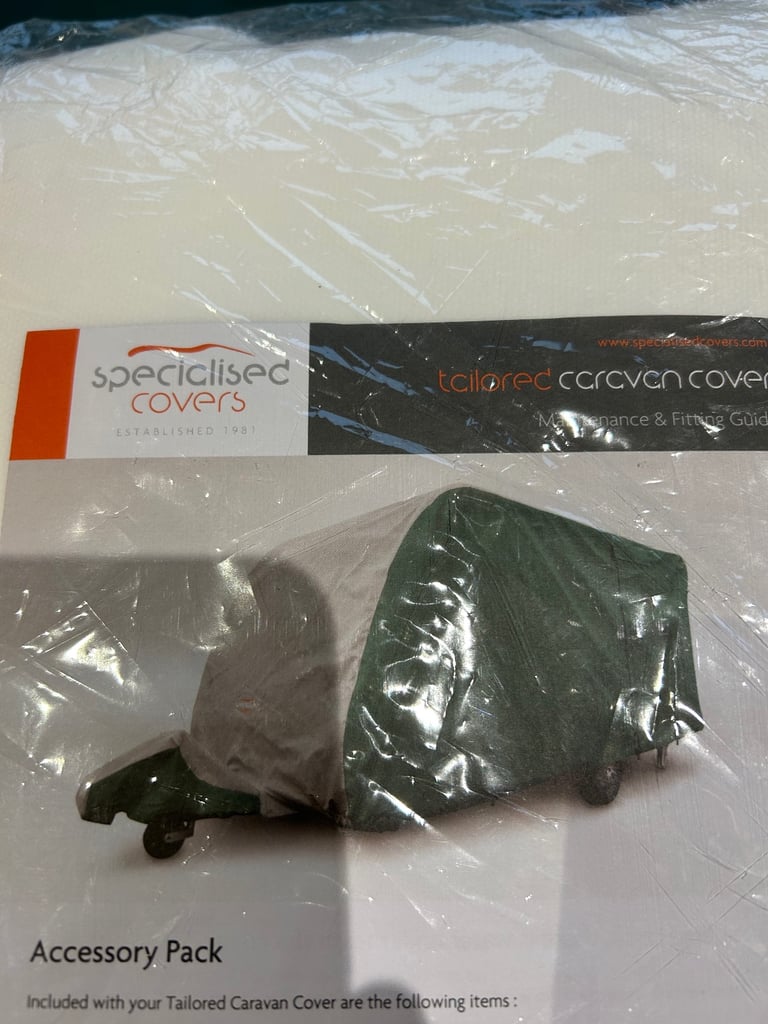 Caravan winter cover 