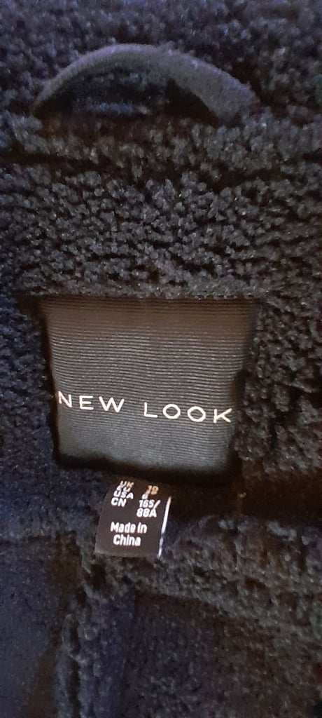 New look bikers jacket  black