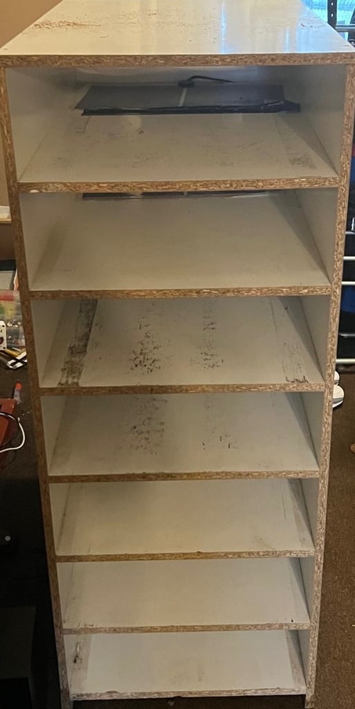 1x 33lt 7 snake rack 1x 33l 10 draw wild racks