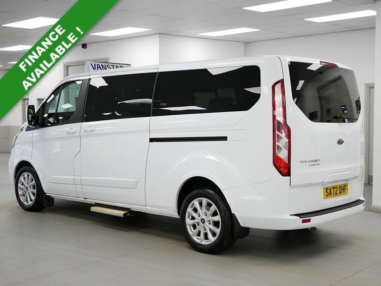 72 TOURNEO CUSTOM 320 2.0 EBL 130 BHP LONG TITANIUM AUTOMATIC 9 SEAT ( NO VAT )