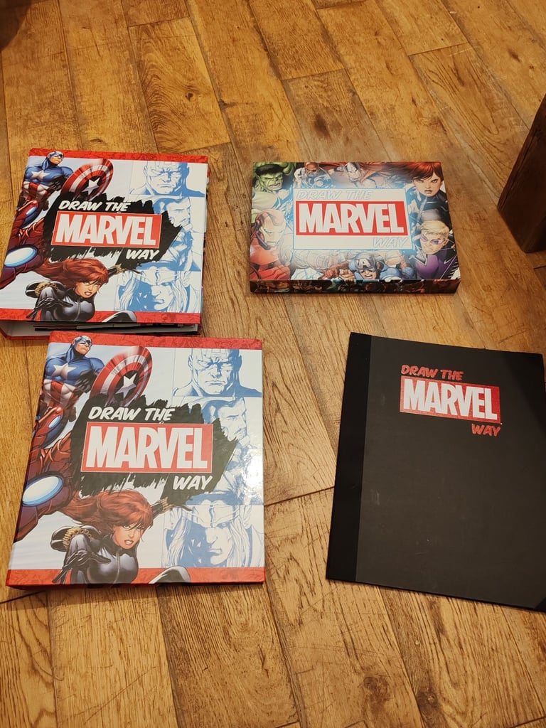 image for Draw the Marvel way - 30 magazines