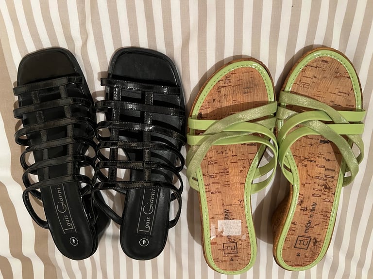 image for Ladies backless sandals size 4