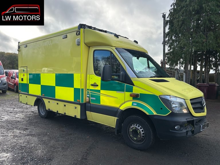 MERCEDES BENZ SPRINTER 519 CDI DIRECT EX AMBULANCE SERIVICS 2017 17 REG EURO 6