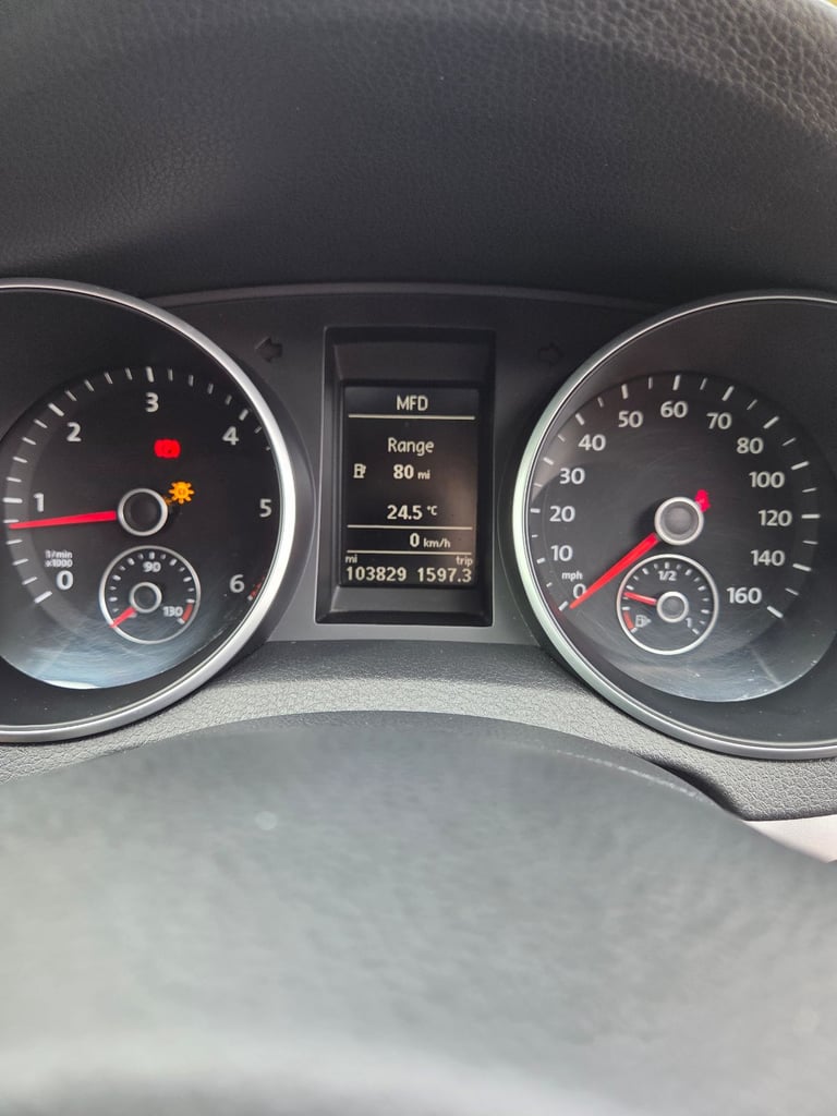 Volkswagen, GOLF, Hatchback, 2012, Manual, 1968 (cc), 5 doors