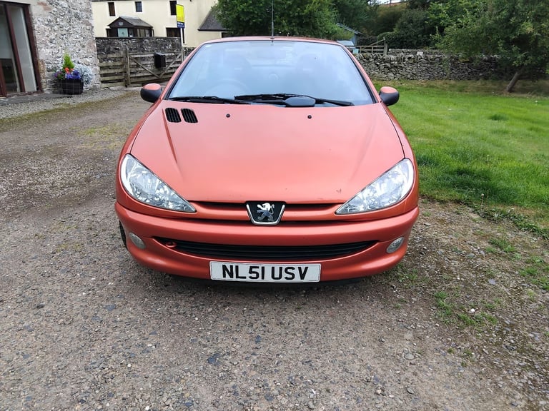 Cheap Peugeot, 206, Convertible, 2001, Manual, 1587 (cc),2 doors for sale in Hawick, Roxburgh, Ettrick and Lauderdale
