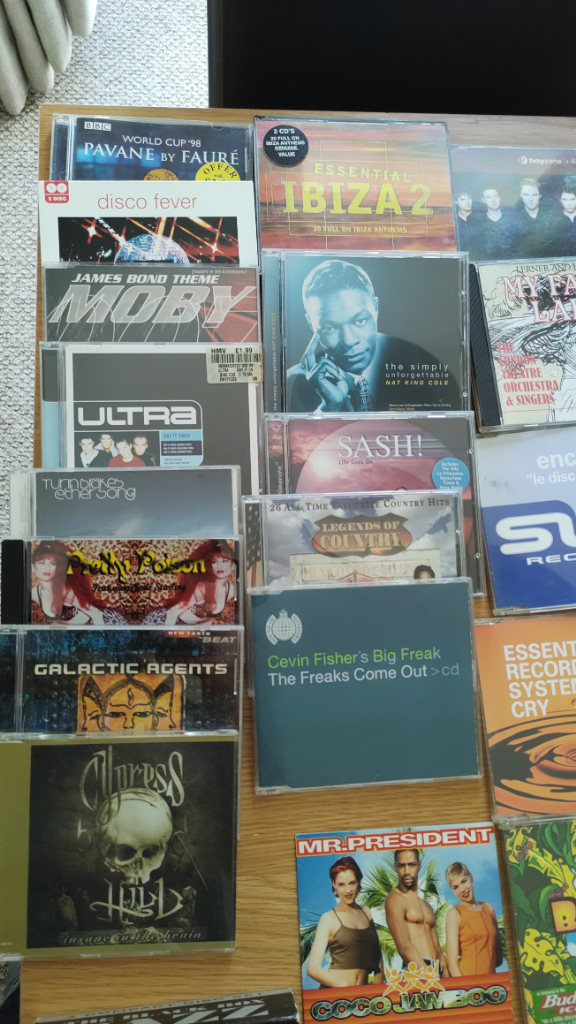CD's - Dance Trance Pop Chart from 90's and 2000's - Job Lot