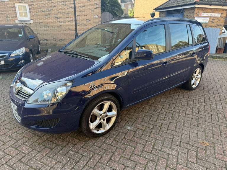 ULEZ FREE, Vauxhall, ZAFIRA, MPV, 2012, Manual, 1598 (cc), 5 doors