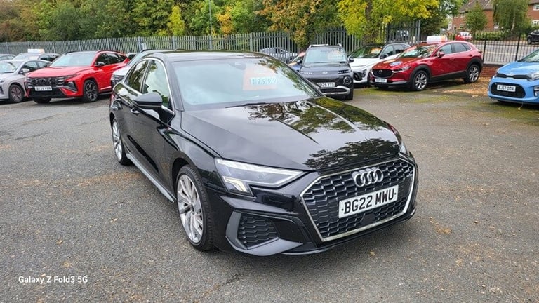 2022 Audi A3 1.5 TFSI 35 S line Saloon 4dr Petrol Manual Euro 6 (s/s) (150 ps) Saloon Petrol Manual