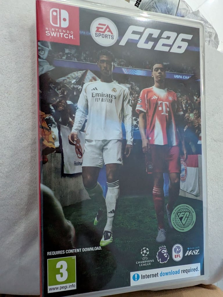 image for Fc26 Nintendo switch game brand new packaged