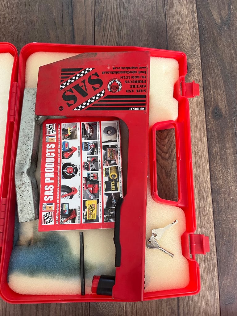Caravan, trailer or vehicle wheel Lock