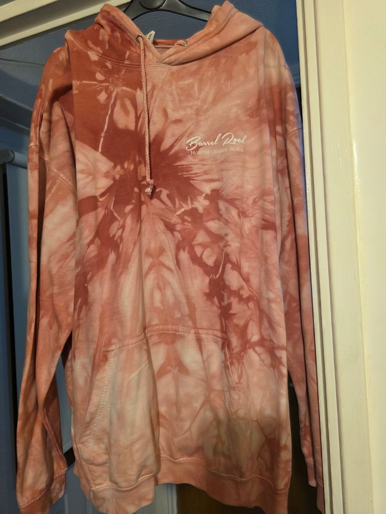 Womens tue dye hoodie .