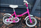 Raleigh pink bike 