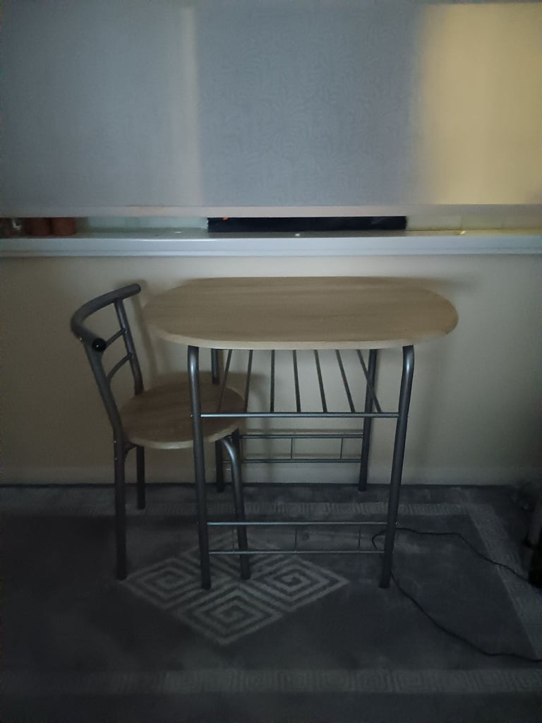 Table and 2 Chairs
