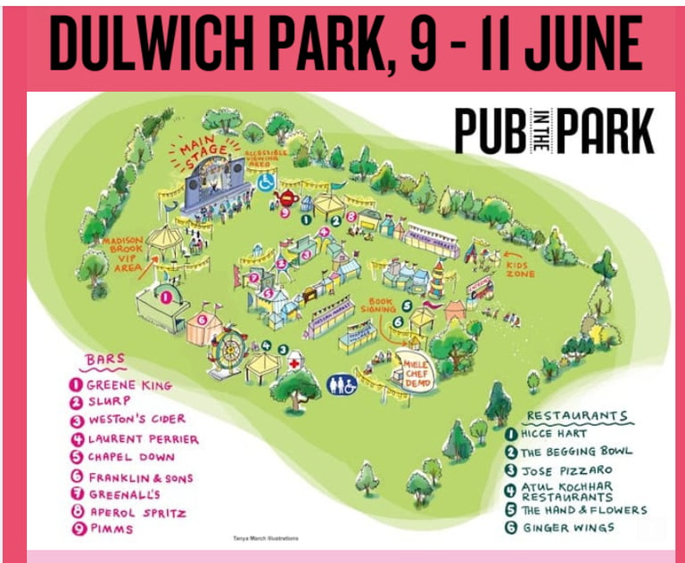Pub in the Park - Dulwich Park 