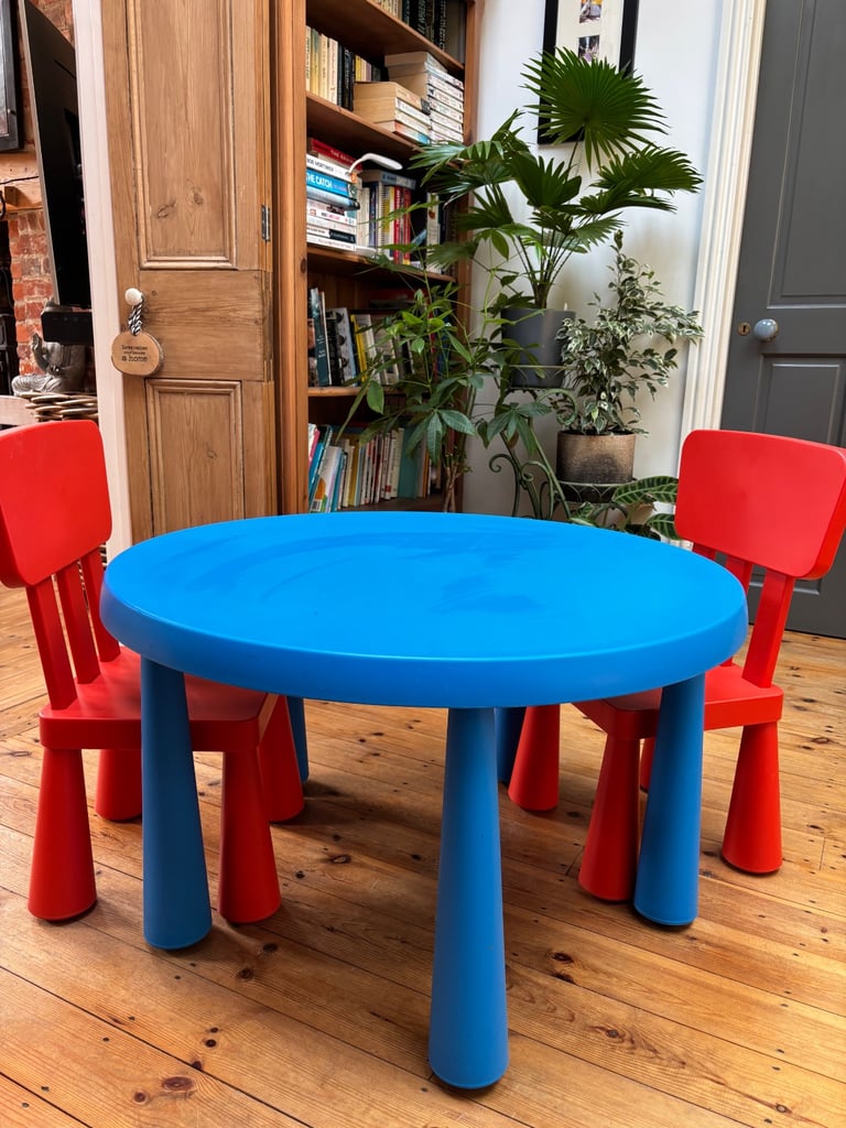 Children’s table and chairs