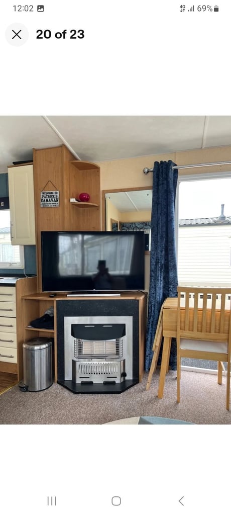 2006 cosalt torino 8 berth 3 bedroom static caravan with decking 
