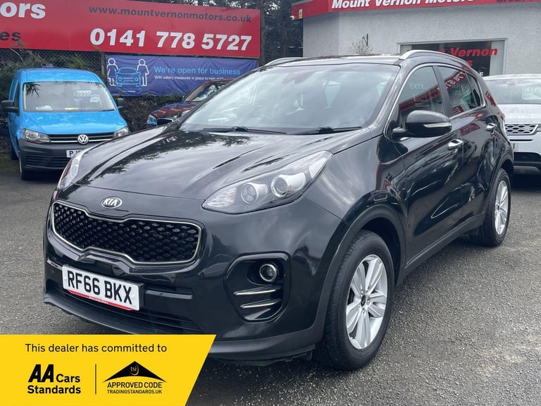 2017 Kia Sportage 1.7 CRDi 2 Euro 6 (s/s) 5dr ESTATE Diesel Manual