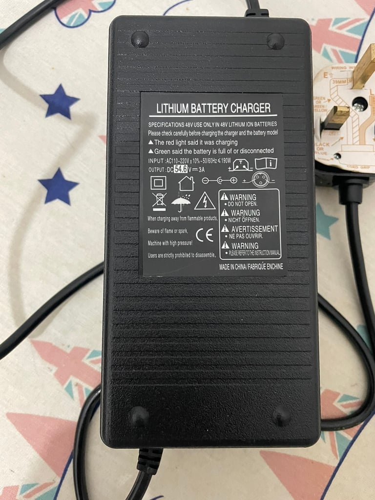 E bike charger 