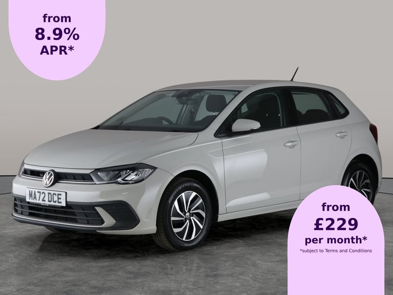image for 2022 Volkswagen Polo 1.0 TSI Life 5dr DSG HATCHBACK PETROL Automatic