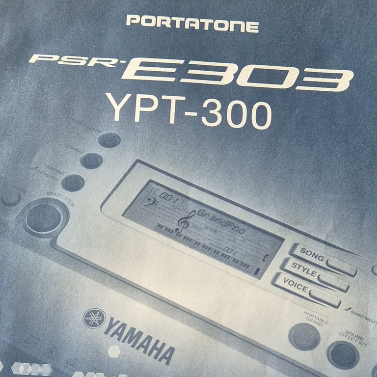 image for User manual for PSR-E303