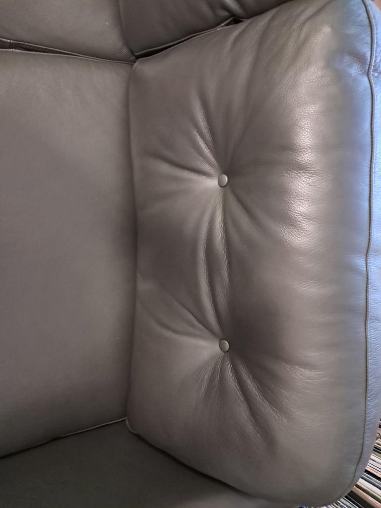 John Lewis Arlo Medium Arthricte 2 Seater Leather Sofa