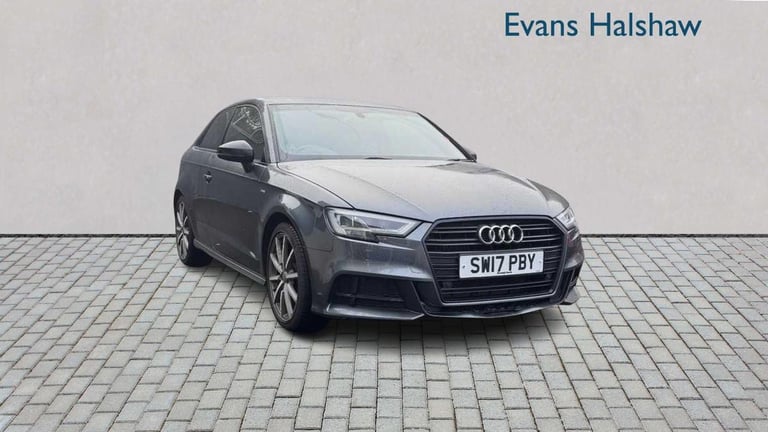 2017 Audi A3 2.0 TFSI Black Edition 3dr Hatchback Petrol Manual