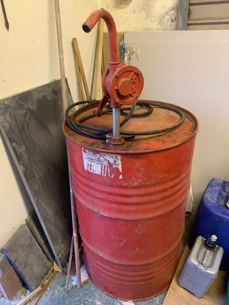 image for Oil Drum and Pump