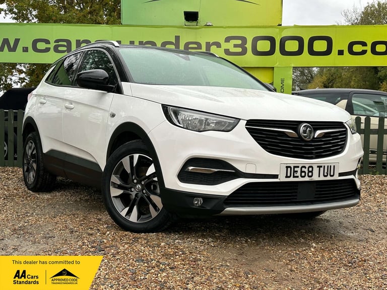 2018 Vauxhall Grandland X 1.2 Grandland X Sport Nav T S/S 5dr SUV Petrol Manual